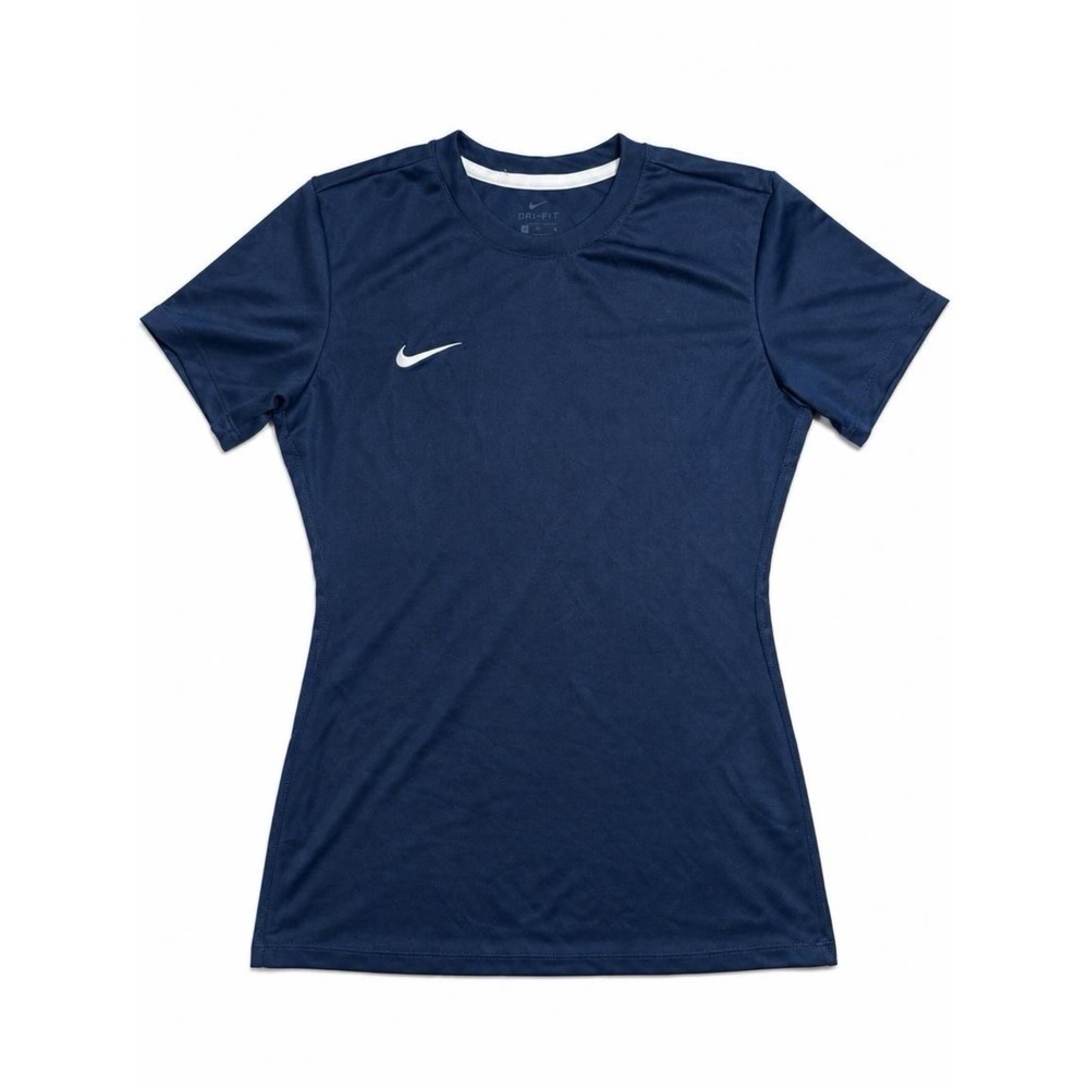 Nike Dri-Fit Wmn's Small Navy Short Sleeve Anti Odor Sports T-Shirt New